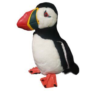Vintage L.L. Bean Plush Puffin Toy Douglas Cuddle Toys by Douglas 1985 Rare